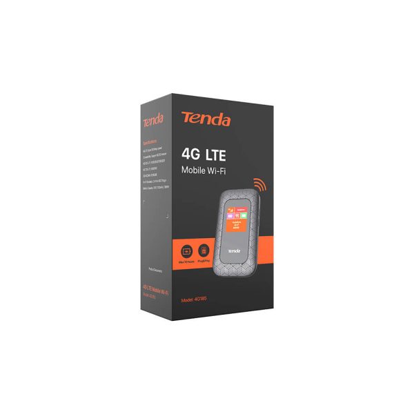 Tenda 4G185 4G LTE Advanced Pocket Mobile Wi Fi Supporting the lastest generation 4G LTE network,the 4G185 can reach up to 150Mbps download speed,to enjoy HD Movies without interruption.download files in seconds,and hold a video chat without dropouts;