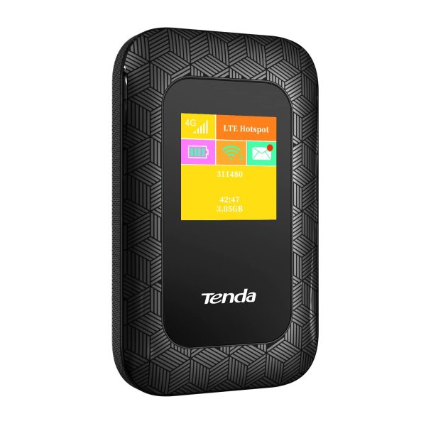 Tenda 4G185 4G LTE Advanced Pocket Mobile Wi Fi 1 Supporting the lastest generation 4G LTE network,the 4G185 can reach up to 150Mbps download speed,to enjoy HD Movies without interruption.download files in seconds,and hold a video chat without dropouts;