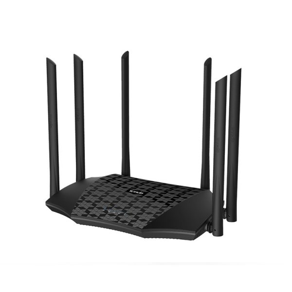 Tenda AC21 AC2100 Mbps Gigabit Dual Band Wi Fi Router 1 2 <h4 id="paragraph">Quick Overview</h4> <div class="short-desc-attr"> <ul class="mt-2 mb-2 category-info"> <li class="card-text p-0 m-0 fw-normal context">Router Type - Wireless & Ethernet</li> <li class="card-text p-0 m-0 fw-normal context">Antenna (Type & Qty) - 6 x 6dBi external antennas</li> <li class="card-text p-0 m-0 fw-normal context">Band - Dual</li> <li class="card-text p-0 m-0 fw-normal context">WiFi Coverage (Approximate) - Up to 2500 sq. ft.</li> </ul> </div>