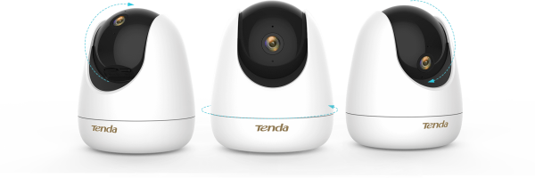 Tenda CP7 4MP ultra HD Security PanTilt CCTV Camera <h3>4MP Super HD, Videos with more details</h3> CP7 adopts 4MP image sensors, outputs 4MP（2560*1440） HD videos, reduces noise and captures more details.