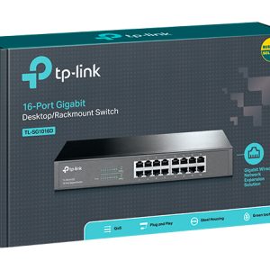 Tp-Link TL-SG1016D 16-Port Gigabit Desktop/Rackmount Switch