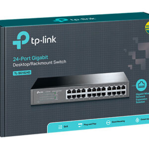 Tp-Link TL-SG1024D 24-Port Gigabit Desktop/Rackmount Switch