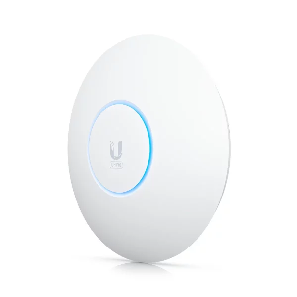 UbiQuiti Unifi 6 Enterprise 802.3at 2.4 5 6 GHz U6 ENTERPRISE 1 <div class="cS4Vcb-pGL6qe-ysgGef"> <div class="YsKaW btTgYb"> <div class="sc-nmmoyz-12 pUsHf">Ceiling-mounted WiFi 6E AP with 10 spatial streams and 6 GHz support to provide seamless, multi-band coverage within high client density environments.</div> <div class="sc-17lc73y-5 iLSKPZ sc-nmmoyz-13 ceLfIk"> <img src="https://assets.ecomm.ui.com/static/key-features/wifi6.svg" width="20" height="20" data-type="icon" data-icon="wifi6" />WiFi 6E with 6 GHz support <img src="https://assets.ecomm.ui.com/static/key-features/streams.svg" width="20" height="20" data-type="icon" data-icon="streams" />10 spatial streams <img src="https://assets.ecomm.ui.com/static/key-features/floorplan.svg" width="20" height="20" data-type="icon" data-icon="floorplan" />140 m² (1,500 ft²) coverage <img src="https://assets.ecomm.ui.com/static/key-features/connection.svg" width="20" height="20" data-type="icon" data-icon="connection" />600+ connected devices <img src="https://assets.ecomm.ui.com/static/key-features/poe_plus.svg" width="20" height="20" data-type="icon" data-icon="poe_plus" />Powered using PoE+ <img src="https://assets.ecomm.ui.com/static/key-features/wifi.svg" width="20" height="20" data-type="icon" data-icon="wifi" />2.5 GbE uplink </div> </div> </div> <div class="Dpn58d"> <div class="cS4Vcb-pGL6qe-ysgGef"> <div class="Yx2mie EwDHG cS4Vcb-pGL6qe-k1Ncfe"></div> </div> </div>